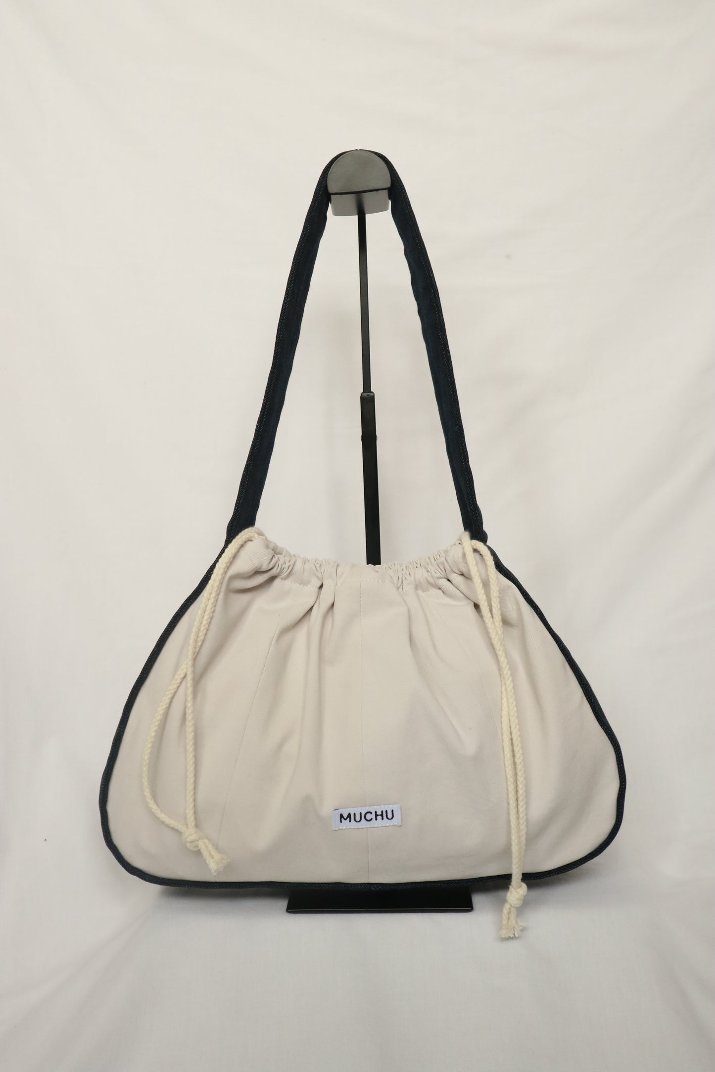 Large Coin Bag - Cream